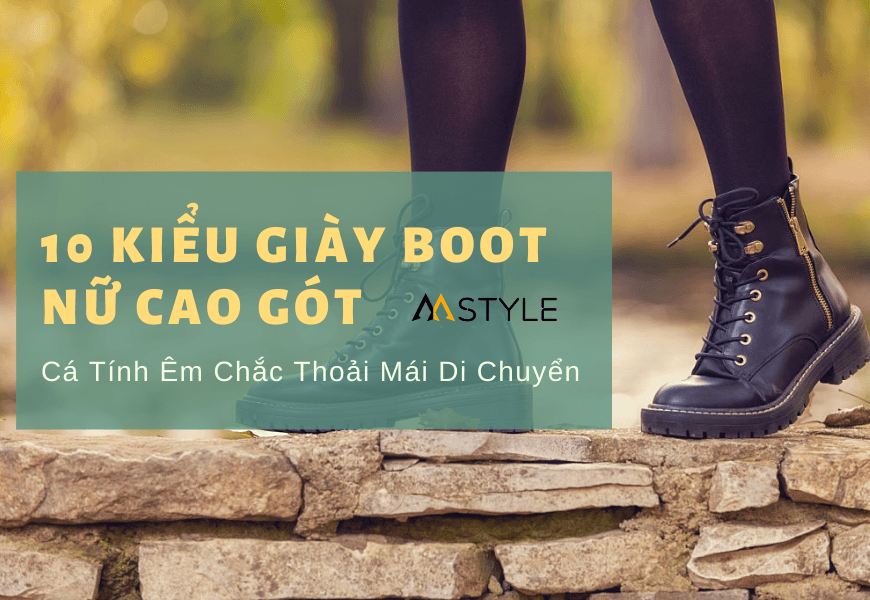 Giày boots nữ cổ cao thắt dây Lace Up Ankle chalk (Phấn) | Giảm giá -  CHARLES & KEITH VN