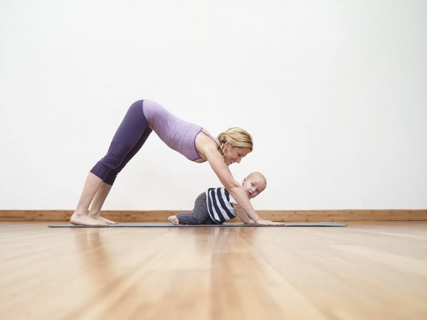 Yoga giảm cân sau sinh dành cho các mẹ bỉm sữa
